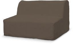 Pokrowiec na sofę Lycksele prosty, brązowy, sofa Lycksele,