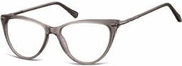 Sunoptic Okulary zerówki korekcyjne Kocie Oczy damskie AC1E