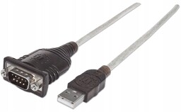 Kabel adapter Manhattan Usb/com RS232 0,45m