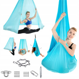 Huśtawka Dla Dzieci Hamak Chusta Sensoryczna Szarfa Akrobatyczna