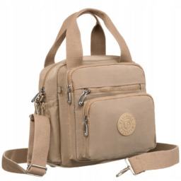 Torebka plecak Peterson beżowy PTN 3306-CO