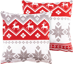 4Home Świąteczna poszewka na poduszkę Red Nordic, 40
