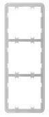 Ramka potrójna pionowa [55] - AJAX SYSTEMS 83431.141.NC