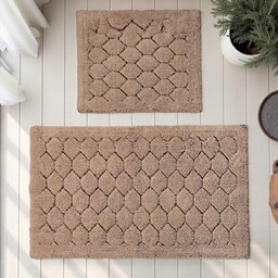 Dywaniki Do Łazienki Boston 14 Beige beżowe 60x100