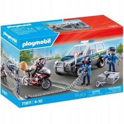 Playmobil radiowóz Policja w poszukiwaniu przestępcy Figurki Action