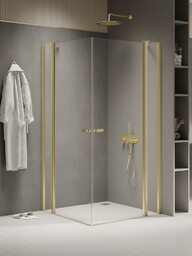 New Trendy New Soleo Light Gold kabina kwadratowa