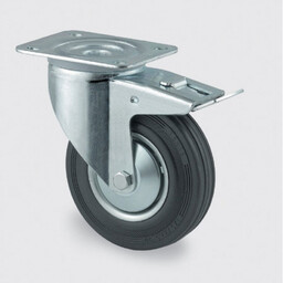 Koło TENTE transportowe z osłoną 125 mm, skrętne