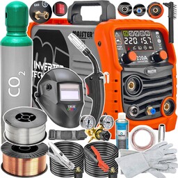 Spawarka >WtykGAS&lt; inwerterowa Migomat Mig Mma Tig 220A