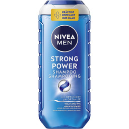 NIVEA Men Strong Power Shampoo (250 ml), mocny