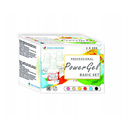 Barwniki Spożywcze, Zestaw 6X20G Barwnik Power Gel
