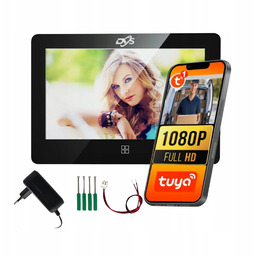 Monitor Do Wideodomofonu VS20072T WiFi Dotykowy Czarny Audio