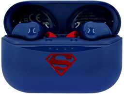 OTL Technologies Słuchawki douszne Superman TWS niebieskie
