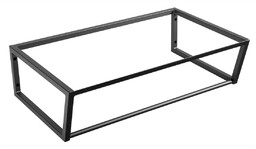 SKA konsola pod umywalkę, 750x200x460mm, czarny mat SKA202