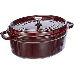 STAUB Żeliwna pieczarka/cocotte, owalna 31 cm, 5,5 l,