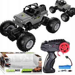 Duże Auto Samochód Terenowy Zdalnie Sterowany Na Pilot