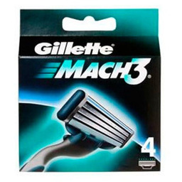 Gillette Mach3 wkłady do maszynki do golenia 4szt.