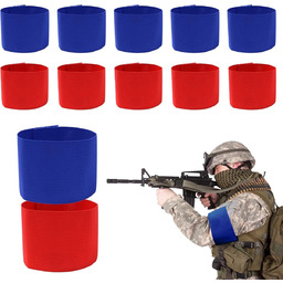 12 opasek kapitańskich, elastyczne opaski do gry