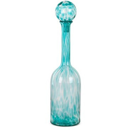 EUROFIRANY Wazon Isla 14 x 60 cm Turkusowy