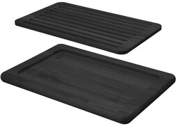 DESKA DO KROJENIA CHLEBA MADEIRA BLACK GN1/1 530x325x30