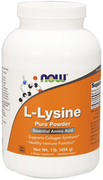 NOW L-Lysine Pure Powder 454g