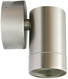 Lindby - Myan Ścienna Lampa Ogrodowa Stainless Steel
