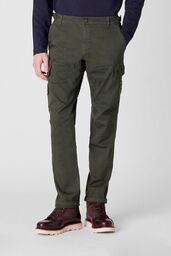 AERONAUTICA MILITARE Zielone męskie spodnie Cargo