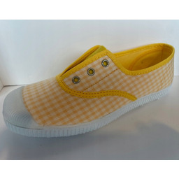 Tenisówki kapcie w kratkę buty trampki Cienta 70-052-04