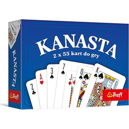 Trefl - Kanasta, Karciana Gra Towarzyska dla Dzieci