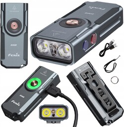 Latarka Do Kluczy Led E06R Szara 700 lm