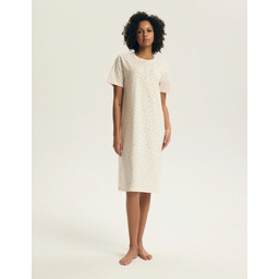 Koszula nocna Evika 45304 Pudrowy Róż Różowy Xxxl