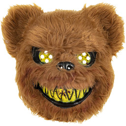 Maska Niedźwiedź na Halloween - 1 szt.
