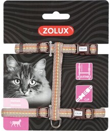 ZOLUX Szelki Tempo Brązowy
