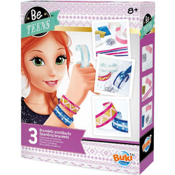 Zrób to sam - BROKATOWE BRANSOLETKI BE204-Buki, zestawy