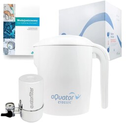 aQuator Zestaw Classic Jonizator wody alkalicznej naczyniowy +