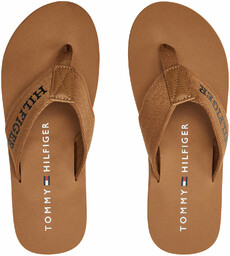 Japonki Tommy Hilfiger Monotype FM0FM05237 Brązowy
