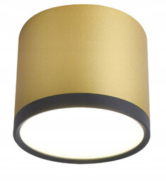 Lampa ufitowa TUBA złota LED 9W Candellux 2275956