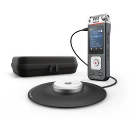 Philips DVT8115 Czarno-srebrny Dyktafon cyfrowy