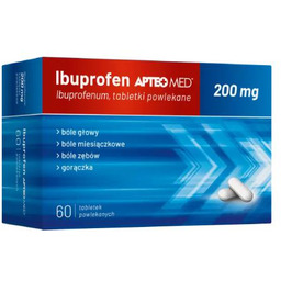 Ibuprofen APTEO MED, 60 tabletek powlekanych