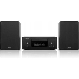 Denon Ceol N12DAB Czarny Ampliruner CD Z Kolumnami