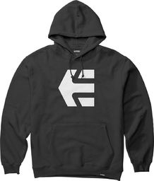 bluza męska ETNIES CLASSIC ICON HOODIE Black/White