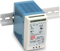 Zasilacz buforowy na szynę DIN 13,8 VDC DRC-100A