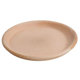 Podstawka ceramiczna Whitewash Saucer 43 cm pomarańczowy