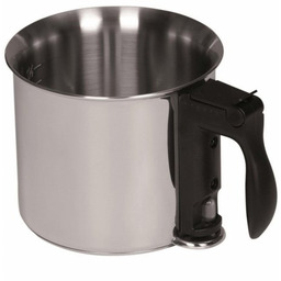 RIESS - Garnek do gotowania mleka z podwójnymi