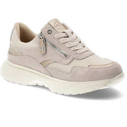 Vinceza Sneakersy damskie, cholewka z połączenia skóry naturalnej