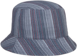 Kapelusz Rybaka Lacano Stripes Bucket by Lipodo, niebieski,