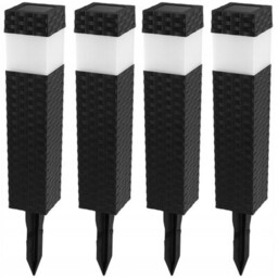 SUPERLED Lampa solarna Rattani 5255K 4 szt.