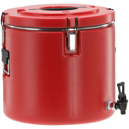 TERMOS TRANSPORTOWY OKRĄGŁY Z KRANIKIEM 30L