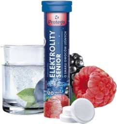 Protego Elektrolity Senior - tabletki musujące o smaku