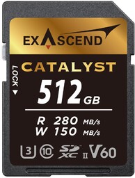 ExAscend Karta pamięci SDXC Catalyst UHS-II V60 512GB