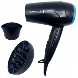 Suszarka do włosów Remington D1500 2000W czarno-niebieska